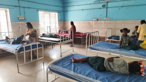 Kids were admitted in the hospital after fallling ill