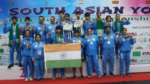India won 13 gold medals in the South Asian Youth TT tournament