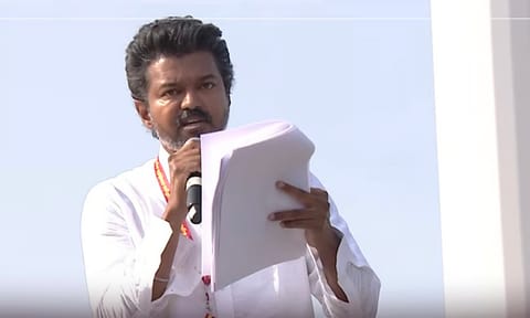 Vijay in Kanniyakumari