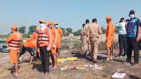 Boat capsize incident