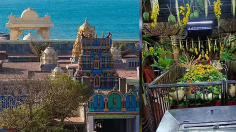 Kaineettam, Kani rituals held in Kanniyakumari temples