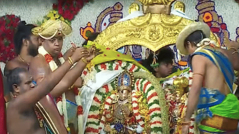 According to a Daily Thanthi report, the celestial wedding is scheduled to take place on April 28  at the Thirukalyana Mandapam located along the North and West Aadi streets.