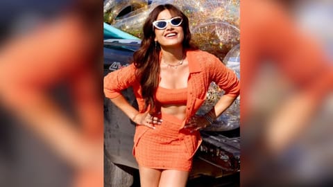 Rashmika Mandanna from the sets of Cocktail 2
