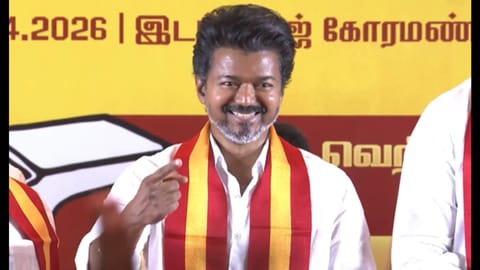 TVK chief Vijay
