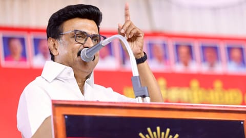  DMK president MK Stalin