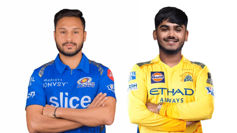 (L) Akash Madhwal, (R) Ayush Mhatre