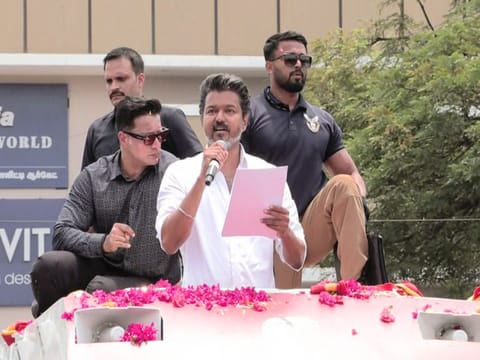 TVK chief Vijay