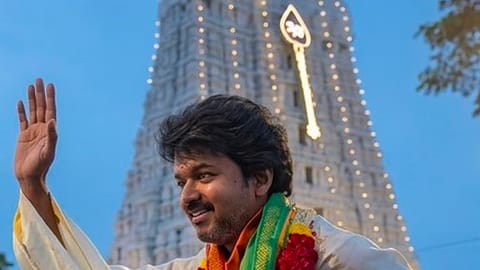Vijay leaves for Shirdi after Tiruchendur prayers ahead of counting day
