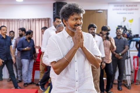 TVK Chief Vijay