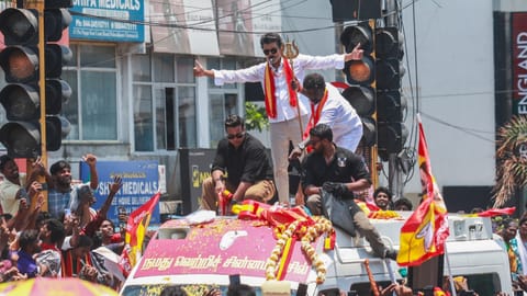TVK chief Vijay