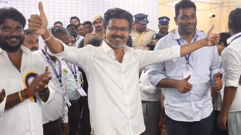 TVK leader Vijay