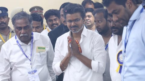 TVK chief Vijay