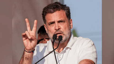Congress leader Rahul Gandhi