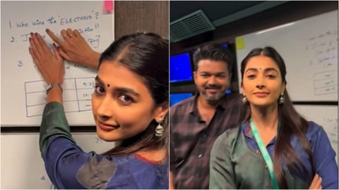 Vijay and Pooja Hegde