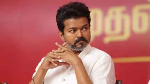 TVK chief Vijay 