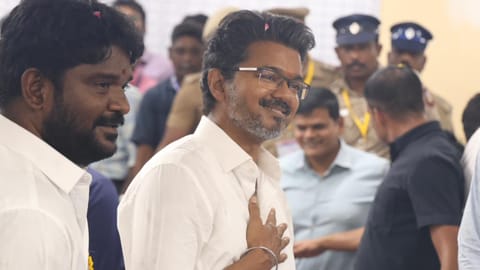 TVK chief Vijay