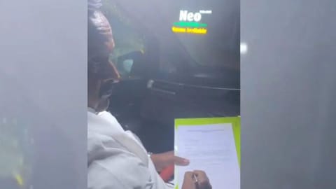 Alleged AI-generated video depicting AMMK MLA-elect signing a letter of support to TVK