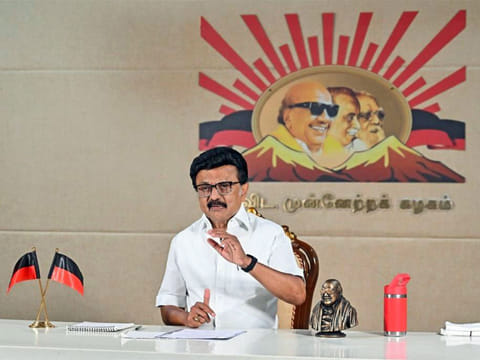 DMK Chief MK Stalin