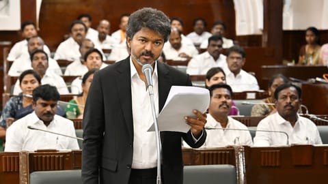CM Vijay in Tamil Nadu Assembly