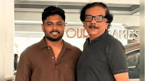 L - R: Sanju Samson and Priyadarhsan