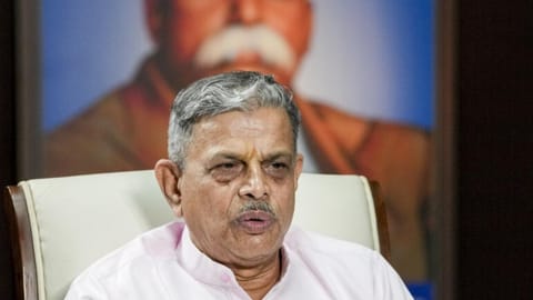 RSS functionary Dattatreya Hosabale 