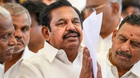 Heavy security at AIADMK headquarters in Chennai