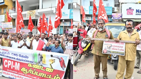 P Shanmugam on Saturday strongly criticised the Union BJP government over the recent hike in petrol, diesel and cooking gas prices