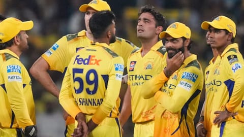 CSK players 