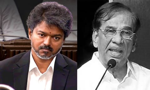 CM Vijay (L) and K Rajan (R)