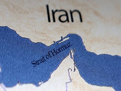 Strait of Hormuz.