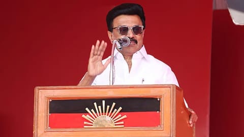 DMK president MK Stalin 