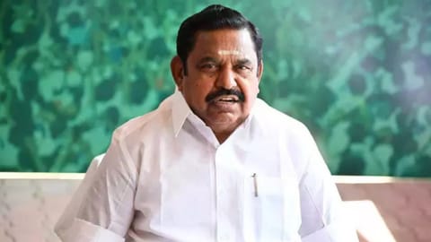 AIADMK general secretary Edappadi K Palaniswami