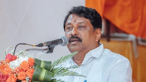 BJP state president Nainar Nagenthran
