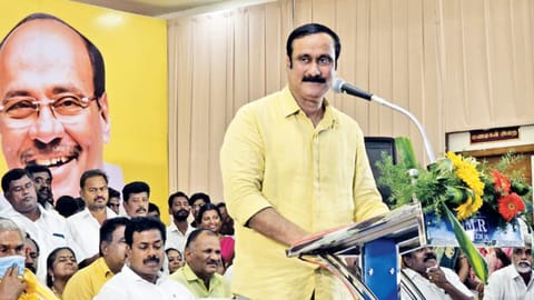Anbumani at Salem meeting