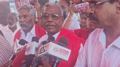 Tamil Nadu CPM Secretary P Shanmugam