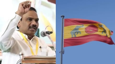 The statement said Raja had sought to belittle the stand taken by the VCK and the IUML on power-sharing