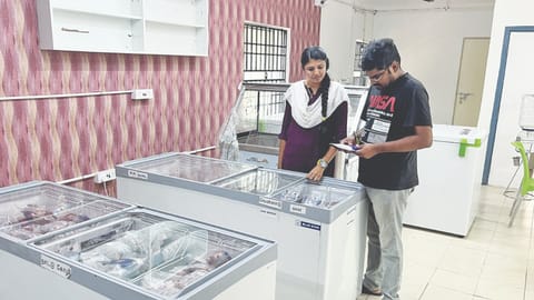 Shop on Saidapet campus of Directorate of  Animal Husbandry and Veterinary Services