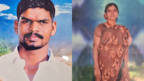 (L) Dinakaran, (R) Mother-in-law Vijayalakshmi