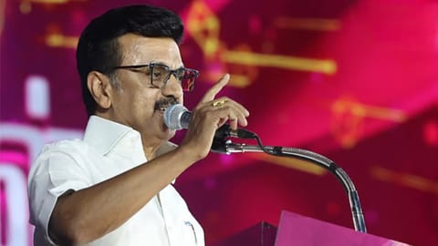 DMK president MK Stalin