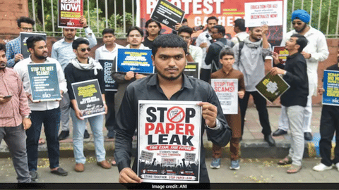 NEET-UG Paper leak sparked protest across the country
