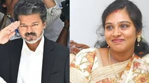 CM Vijay and Kayalvizhi 