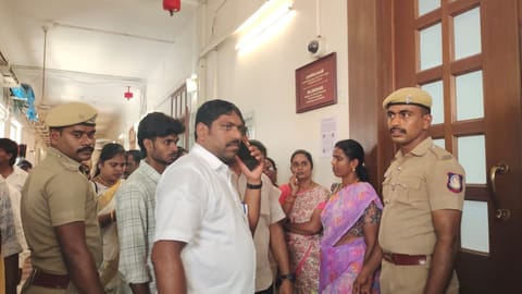 Tight security at Secretariat