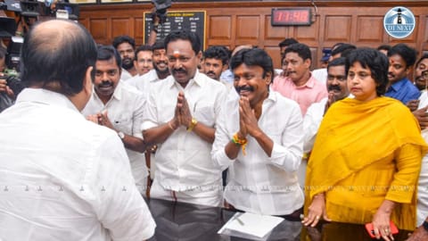 AIADMK MLA representing Ambasamudram constituency, Esakki Subaya, who belongs to the C Ve Shanmugam faction, resigned from his post