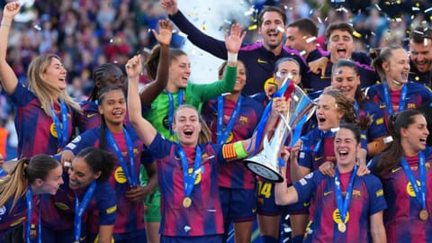 Putellas helped Barcelona win the Champions League title for the fourth time in six seasons.