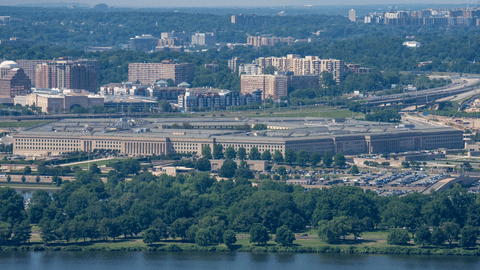 The Pentagon is seen, Tuesday, May 19, 2026, in Washington.