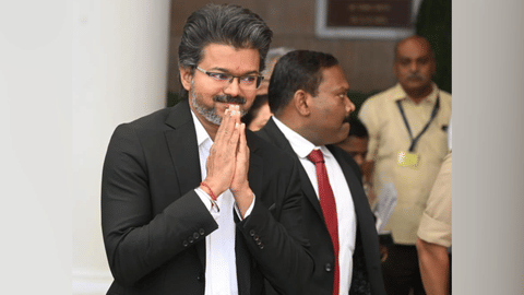CM Vijay in Delhi
