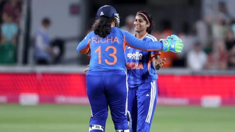 Debutant Nandani turned the game decisively in India's favour