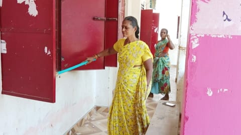 cleaning and maintenance in Chennai Corporation schools