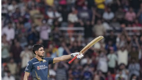 Gujarat Titans' captain Shubman Gill