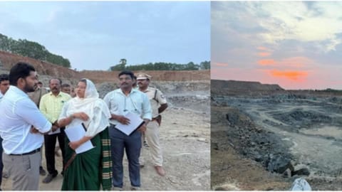 Illegal quarrying